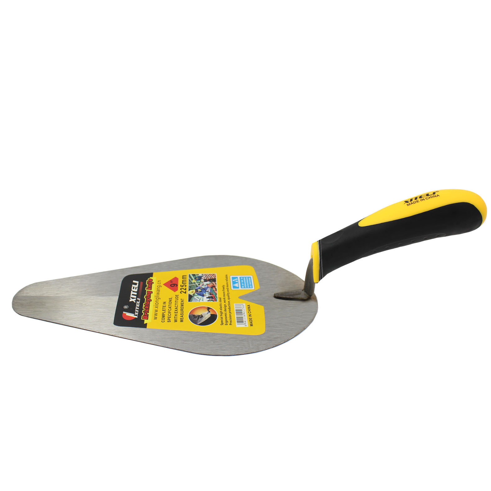 桃型砌砖刀批发抹泥板支持定制椭圆形尖头圆头瓦工刀