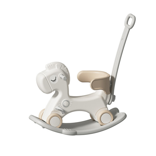 Baby Rocking Horse Kids Rocking Horse Toy Rocking Horse Scooter Combo Infant Rocking Car Home Use Anti-Fall