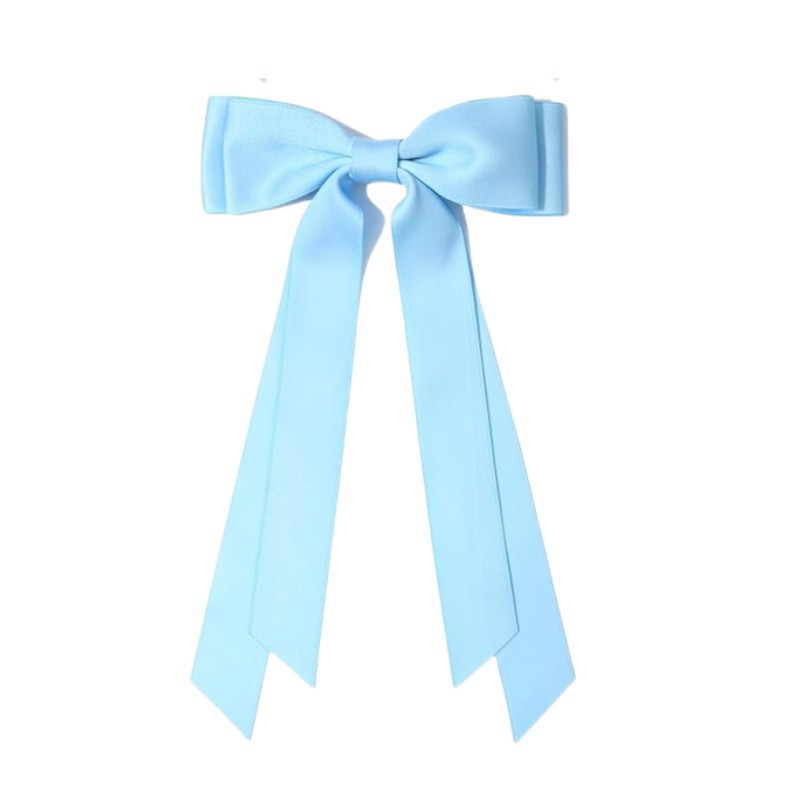 Handmade Design Sweet, Simple Style Style Sweet Simple Style Women's Bow Knot Satin Handmade Hair Clip