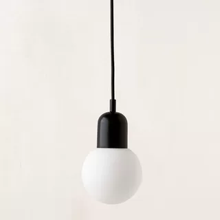 vintage中古吊灯led网红简约圆球玻璃单头床头灯小灯广东中山灯具