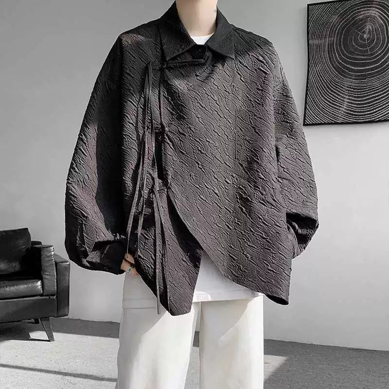 Spring shirt, jacket, high-quality style, Chinese style, plus size