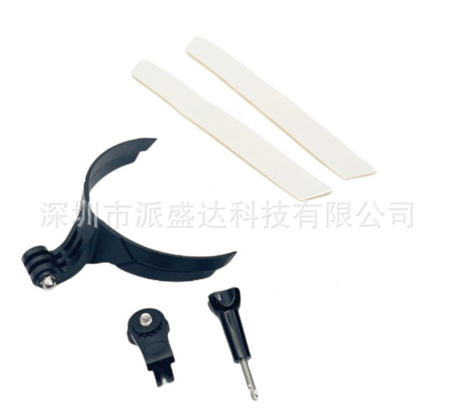 Casco de motocicleta soporte de la barbilla 3M pegatina gopro deportes soporte de la Cámara montar teléfono móvil equipo de tiro