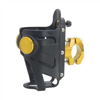 Cup Holder, Motorcycle bumper - air-bag-water-cup-holder-gold-1