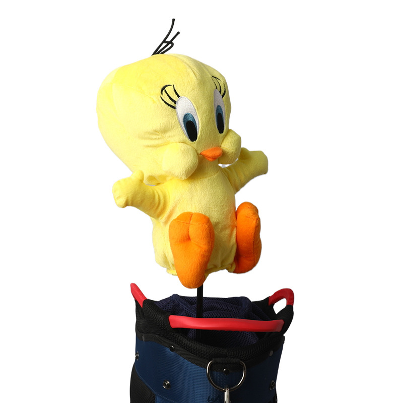 Little Yellow Duck Juego de palos de golf Juego de palos de muñeca Juego de palos de bola de madera No. 1 Juego de tapa Juego de cabeza de bola al por mayor fabricante