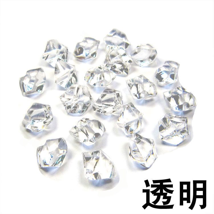 シミュレーションアイスブロック透明カラー水晶石偽アイスブロックdiy撮影道具アクリルアイスブロック水槽装飾|undefined