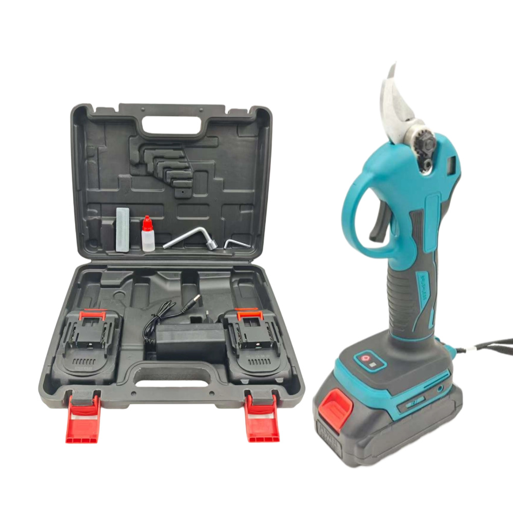 Directo de fábrica sin escobillas de litio recargable tijeras de jardín tijeras de poda tijeras de árboles frutales rama poda tijeras