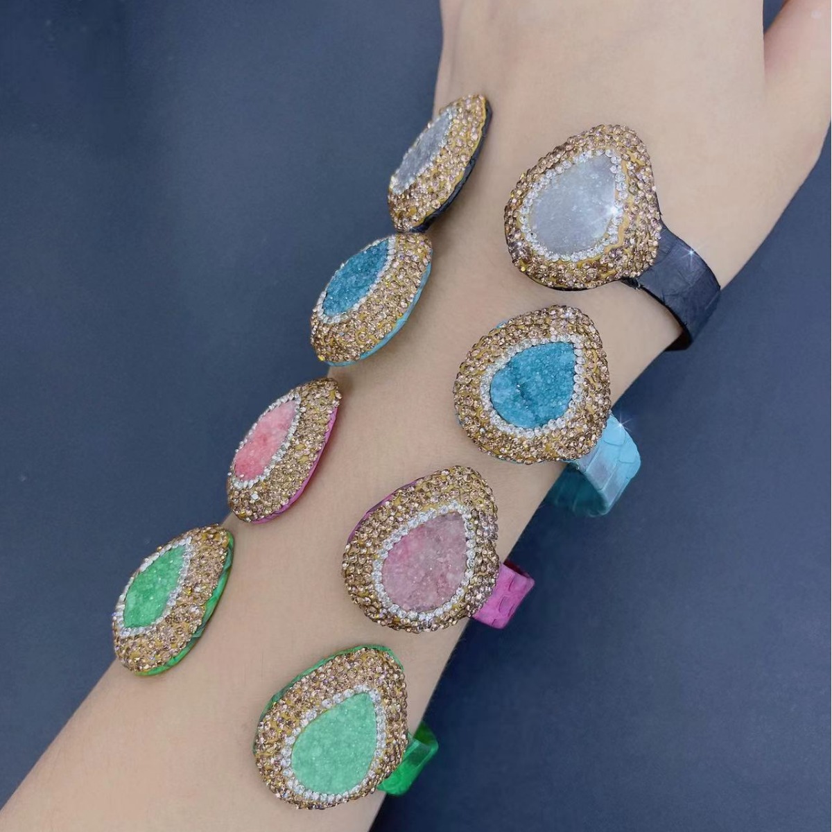 Organic ethnic retro bracelet