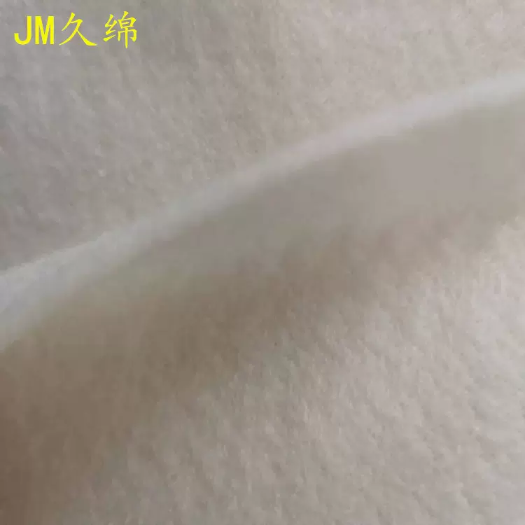 厚3mm人造棉吸水棉可降解竹纤维夹芯棉复合用竹纤维针刺棉花絮片