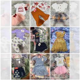 patpat kid set童装套装外贸品牌可爱风杂款库存批发patpat童装