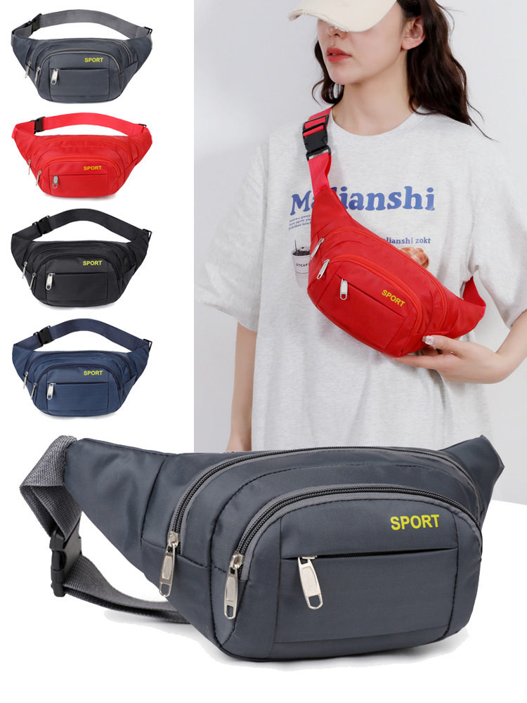 Bolso de pecho multifuncional, mochila, bolso de doble propósito, mochila cruzada, para viajes, compras, correr, teléfono móvil, riñonera deportiva para ocio al aire libre