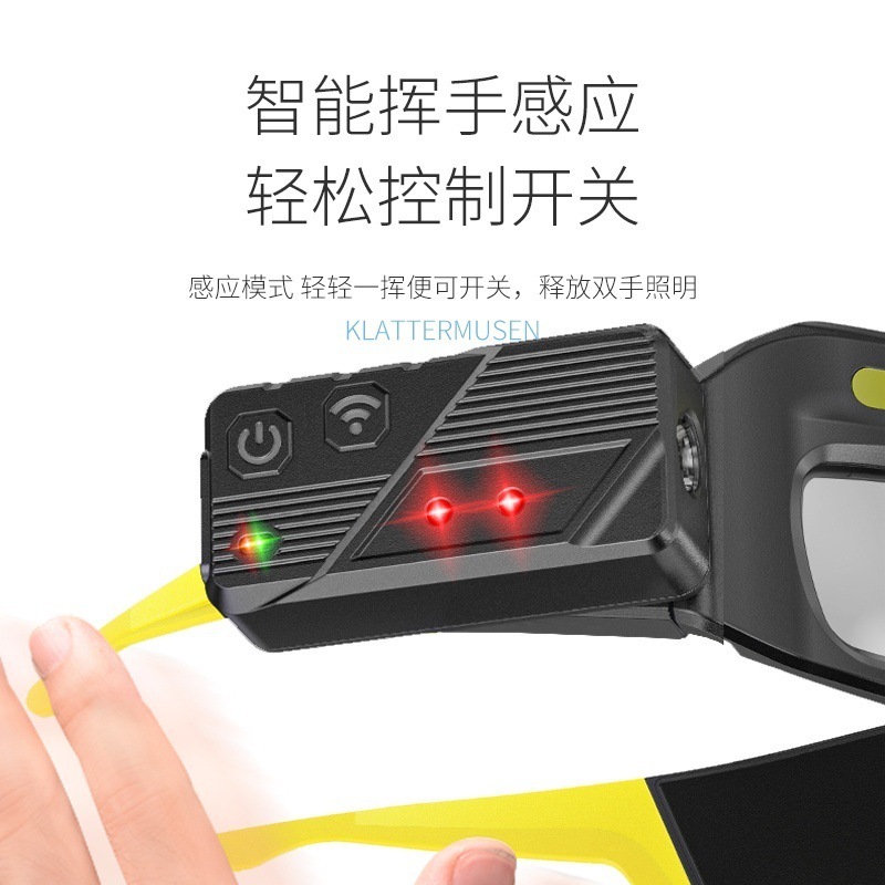 跨境新品强光照明眼镜头灯夜钓眼镜灯防风头灯工作灯户外骑行|undefined