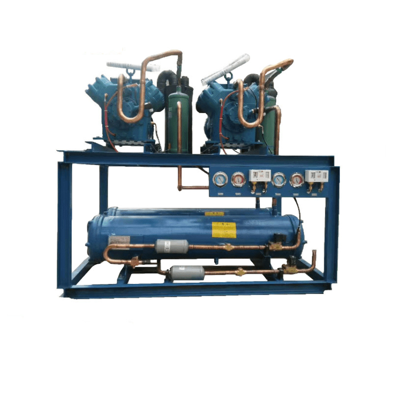 意大利富士豪40匹三并联120P冷库机组中低温速冻库压缩机制冷设备