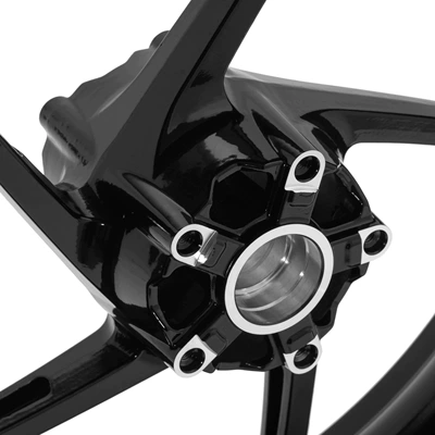 Triumph Street Triple765 front: Motorcycle wheel hub