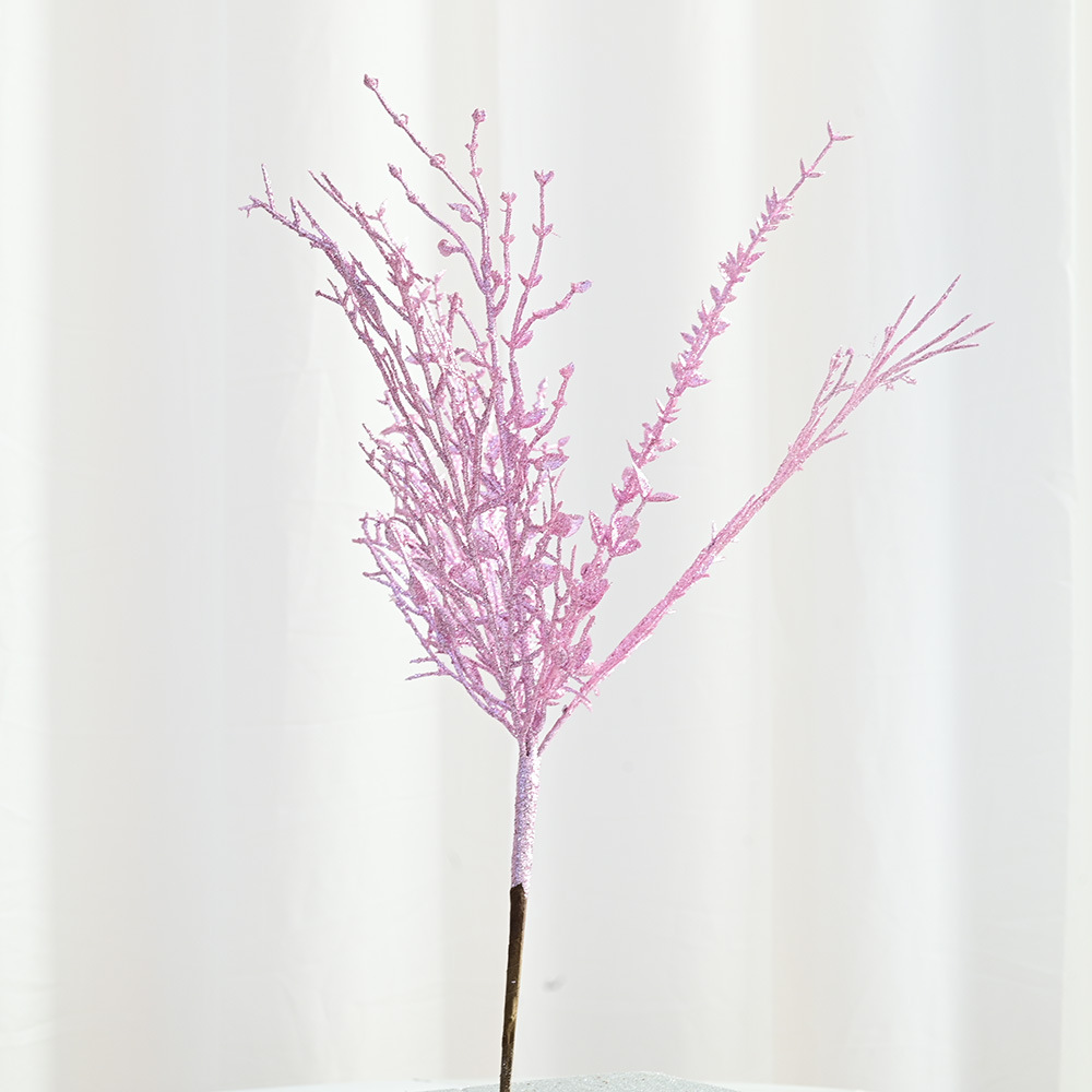 Envío Gratis, Decoración Navideña, Polvo de Hoja de Oro, Ramas Artificiales, Decoración para Fiestas, Accesorios de Fotografía, Hoja de Oro Festiva