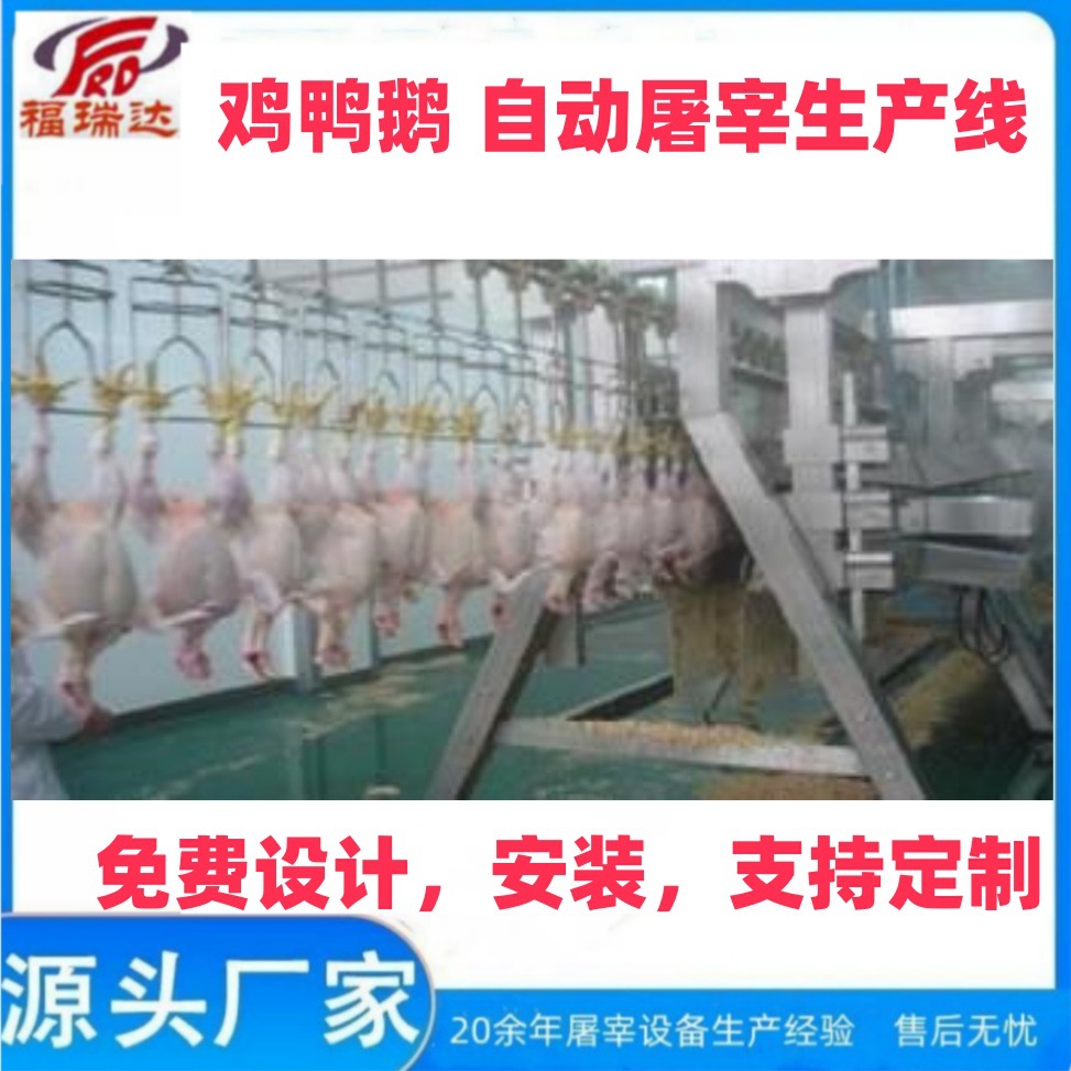 供应家禽屠宰流水线 框架式鸡鸭烫毛脱毛机生产线时产300-500只