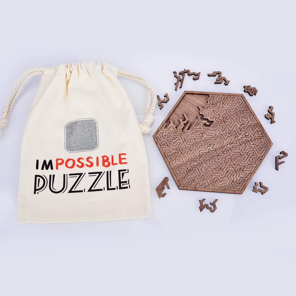 Десять уровней сложности puzzle Расшифровка адских игрушек, деревянная головоломка, сложная версия для взрослых