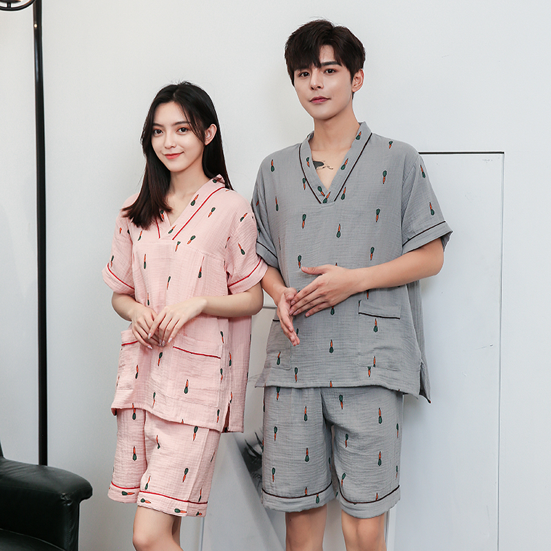C25Z 더블 레이어 원사 스웨트 셔츠 여성 커플 남성 발 마사지 사우나 옷 목욕 옷 플러스 사이즈