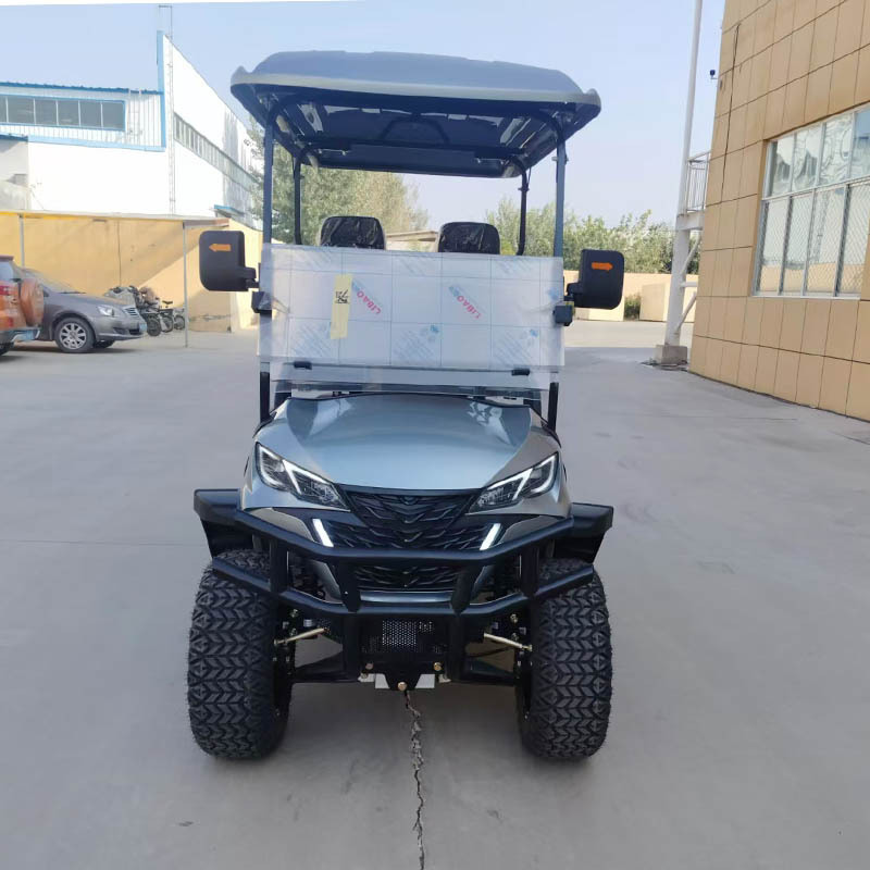 Dewu Junheng Electric Golf Cart 4-Seater 1+1 for Tourist Areas, Parks, Factories, Passenger Transport, Sightseeing, and Vacation Use