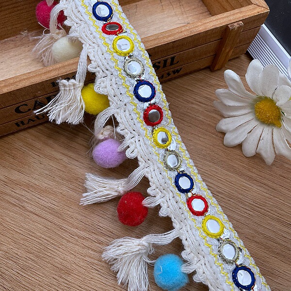 Factory spot embroidery lens ethnic woven spoil ball ball balls…