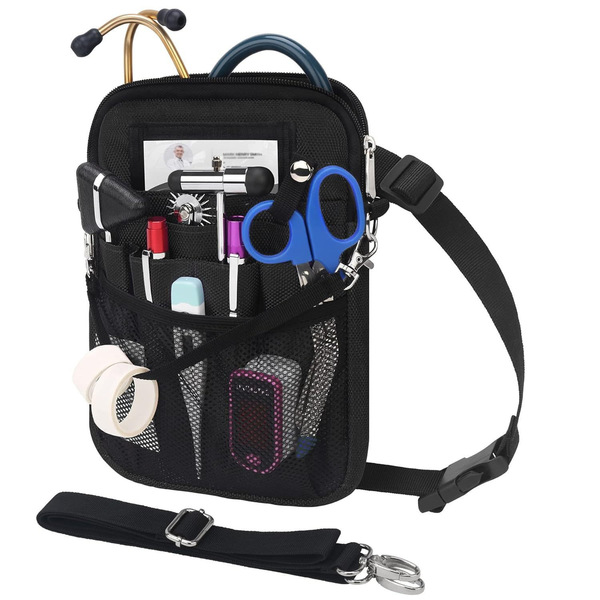 Amazon Nurse Bag Tool Bag Shoulder Bag Medical Epidemic Multifunctional Work Waist Bag Medical Supplies
