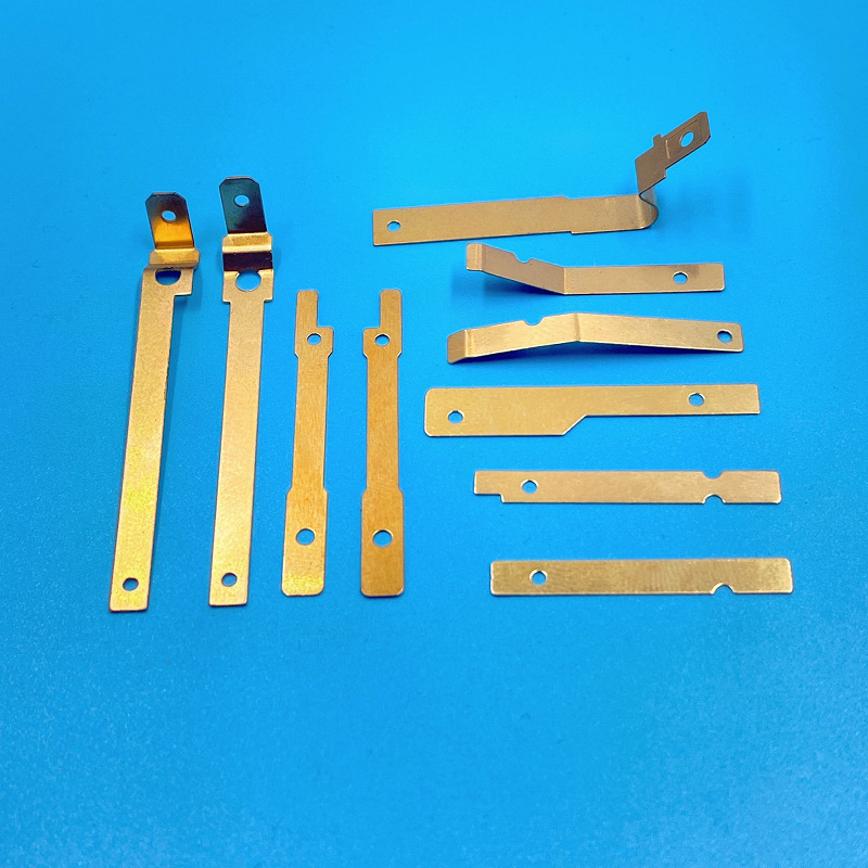 洗衣机定时器簧片 磷铜酸洗弹片 弹簧片 动静簧片