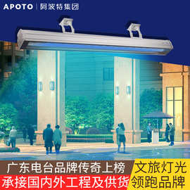 动态水纹灯投影灯led户外防水亮化变色店铺氛围商业广场亮化灯
