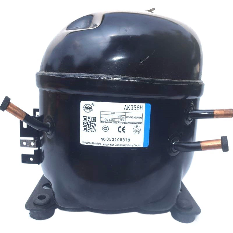 Компрессор холодильника Wansheng с морозильной камерой R134A 43H75H91HQD110AK318AK358H388H168H