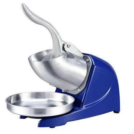 Trituradora de hielo al por mayor, máquina de hielo a presión de copo de nieve de alta potencia, máquina de batido doméstica eléctrica, tienda de té con leche comercial, hielo raspado, cuchillo simple y doble