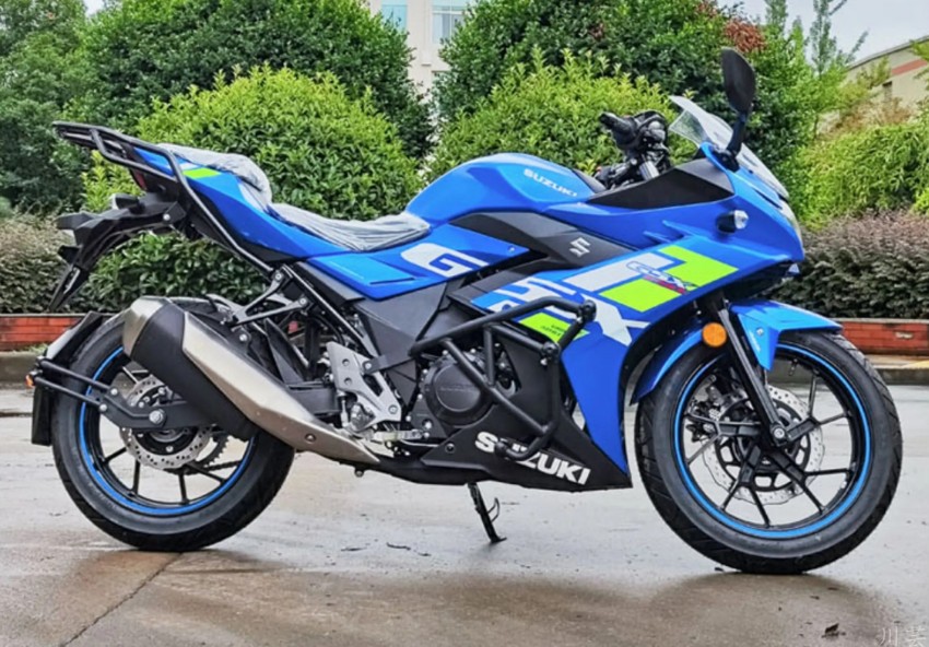 Suitable for Suzuki gsx250 anti-fall bar gsx250r guard bar motorcycle bumper modified competitive bar accessories