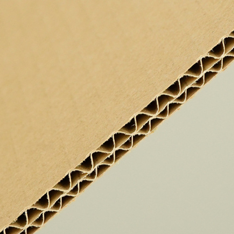 Fábrica al por mayor de papel corrugado cartón caja de embalaje duro papel grueso partición de cuero de tres capas de cinco capas de cartón de embalaje expreso