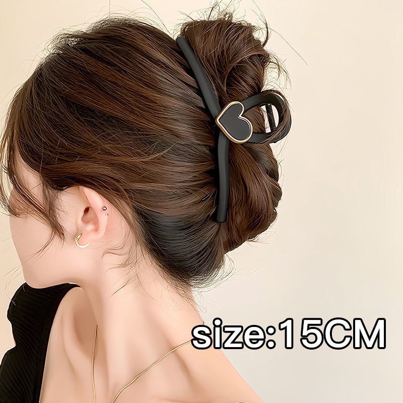 3 # Matte black love 15cm