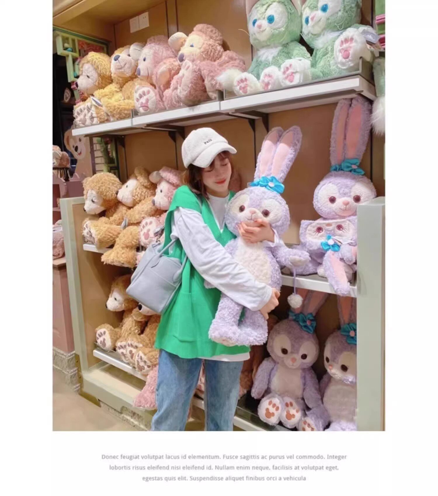 Linabell Doll Stellalou Plush Toy Large Stuffed Toy Doll Pillow Birthday Gift Cross-Border Wholesale