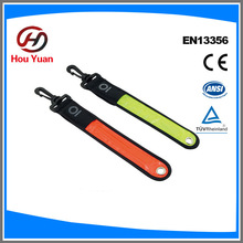 厂家直供LED反光手腕带安全交通指挥LED腕带夜间施工EN13356标准