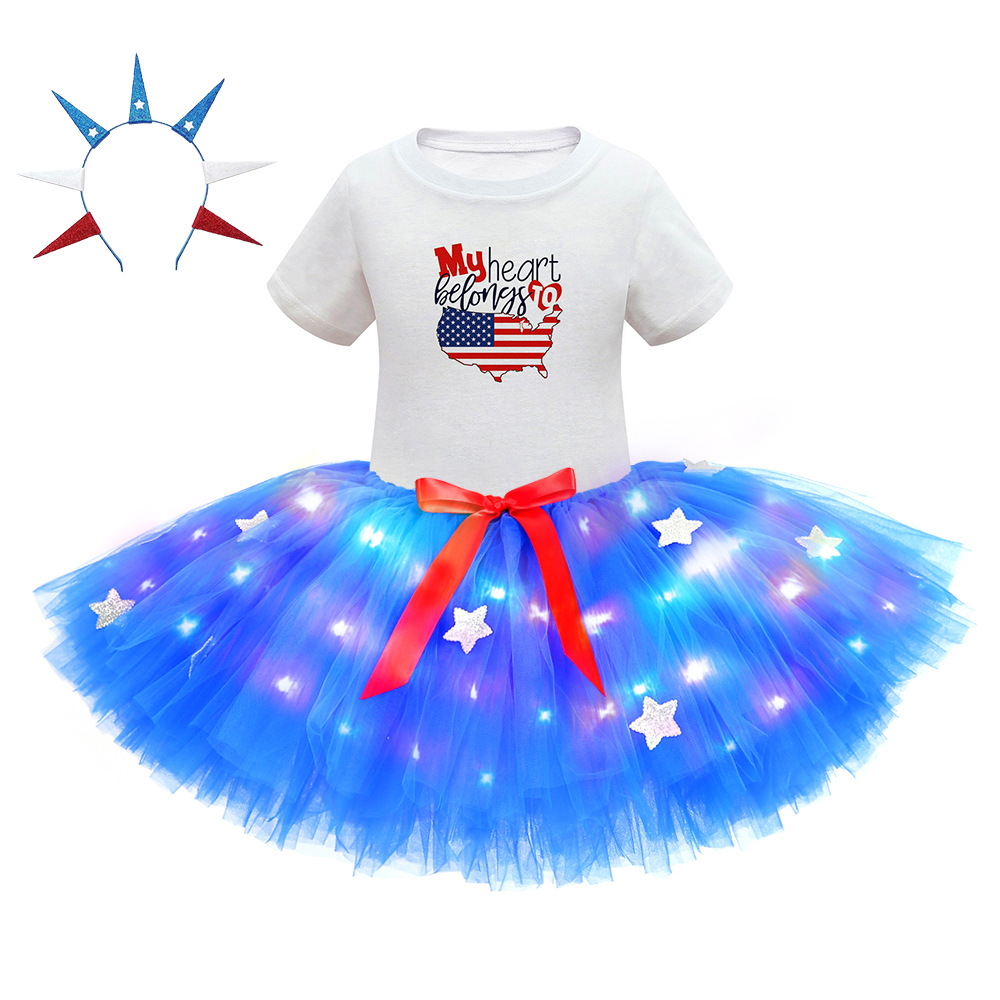 Синий комплект, юбка-пачка