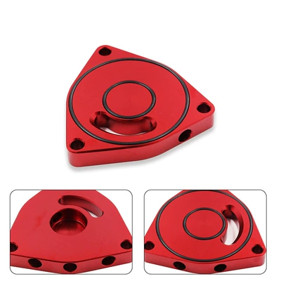 Suitable for 2015-2021 Honda Civic turbocharger exhaust valve plate gasket BOV 1.5T aluminum alloy (Digər kuzov və aksesuarlar) - red