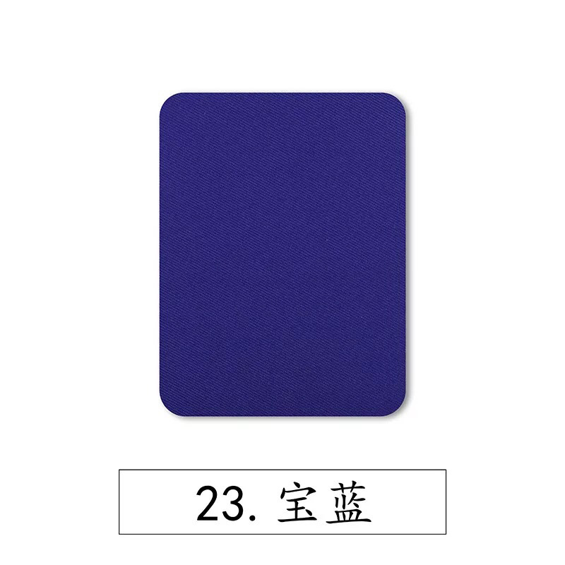 Color rectangular imitación parche de denim parche de planchado rodilla codo parche de tela de reparación de decoración de corte aleatorio