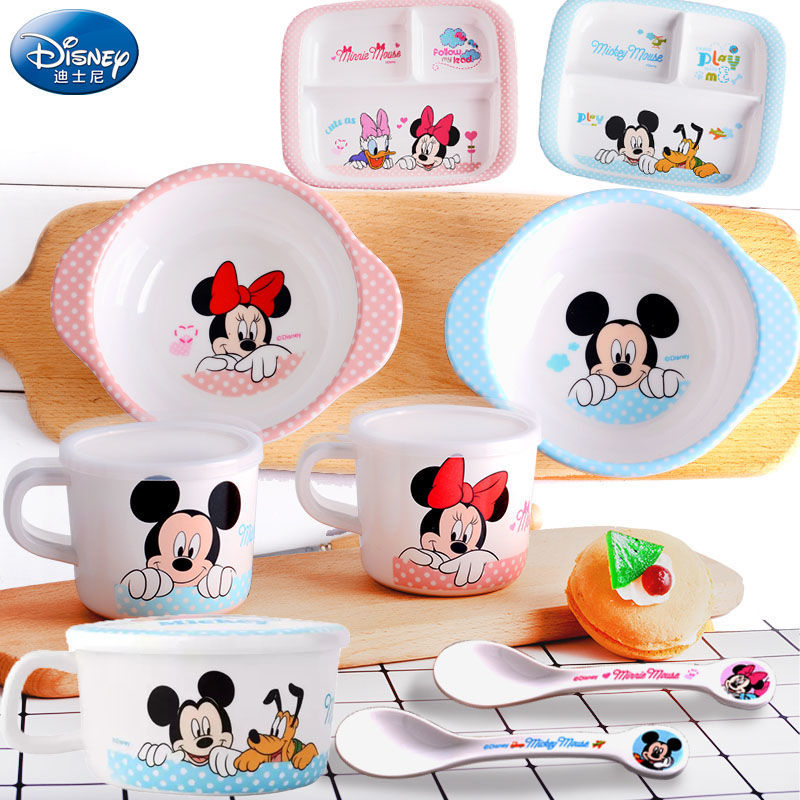 Disney cartoon children's tableware Mick...