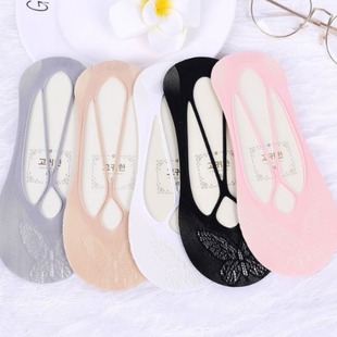 Socks Women's Boat Socks Summer Thin Mesh Invisible Shallow Mouth All-match Low-top Sling Anti-drop Socks Socks Cover