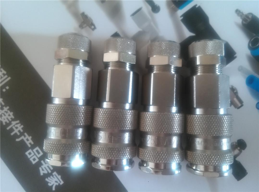 21KAKS06MPX RECTUS快插接头21KA KS06 MPX穿板式螺套4X6mm利达时