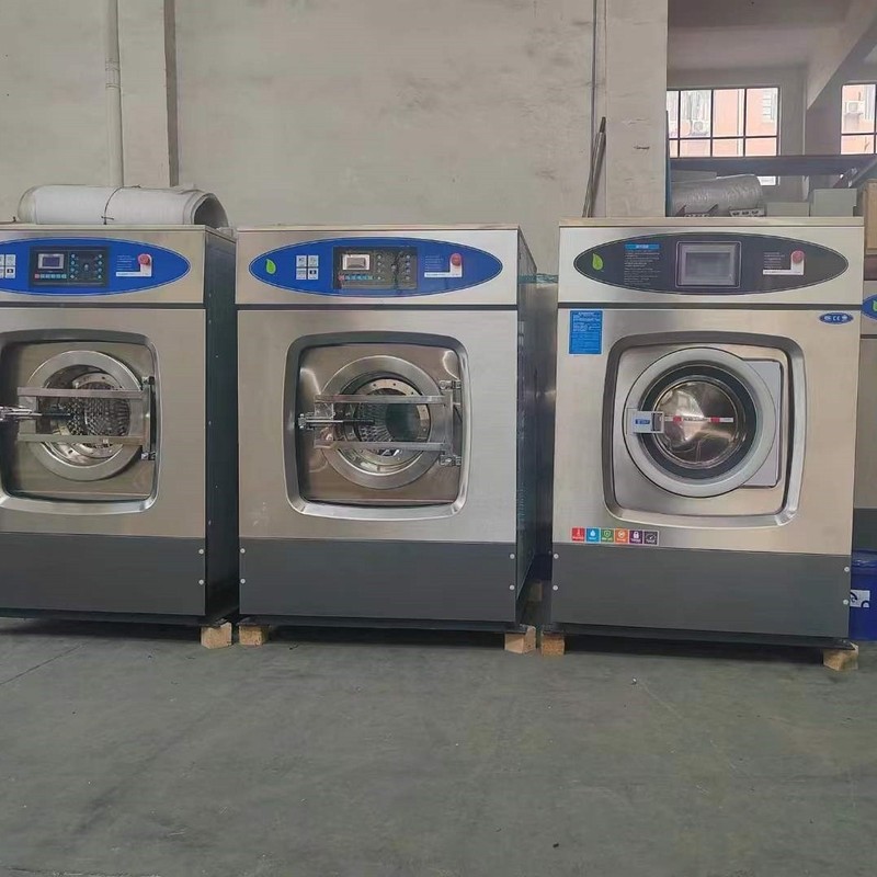 洗濯店精洗機設備全自動SXT-25ステンレス内筒外筒工業大型洗濯機|undefined