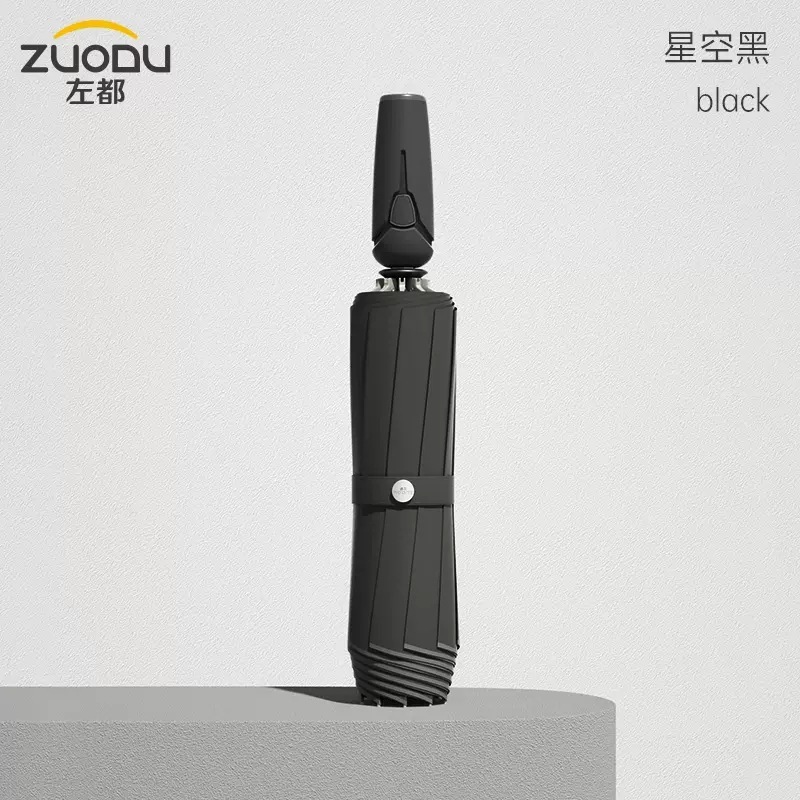 ZUODU左都全自動逆傘大サイズ補強厚手折り畳み収縮丈夫耐風屋外キャンプ|undefined