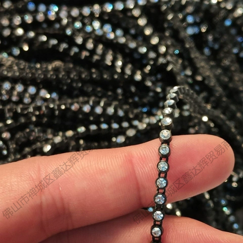 Этническая одежда Miao, аксессуары, танцевальный костюм, свадебное платье, аксессуары для одежды «сделай сам», кружевные аксессуары со стразами.