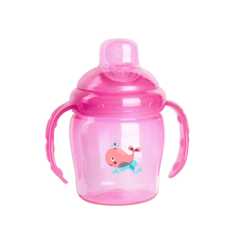 Fabricante de origen Taza de agua para niños Taza de pico de pato Taza de paja Taza de plástico Taza de agua 360 Serie completa de tazas para bebés