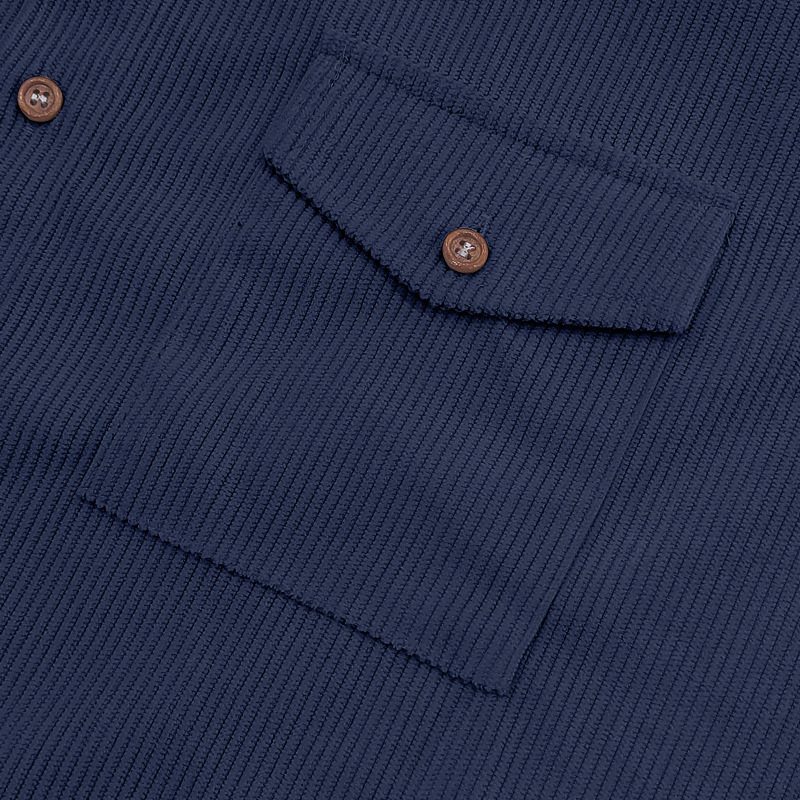 Completo camicia e pantaloncini in velluto a coste uomo caccia_voghion.com