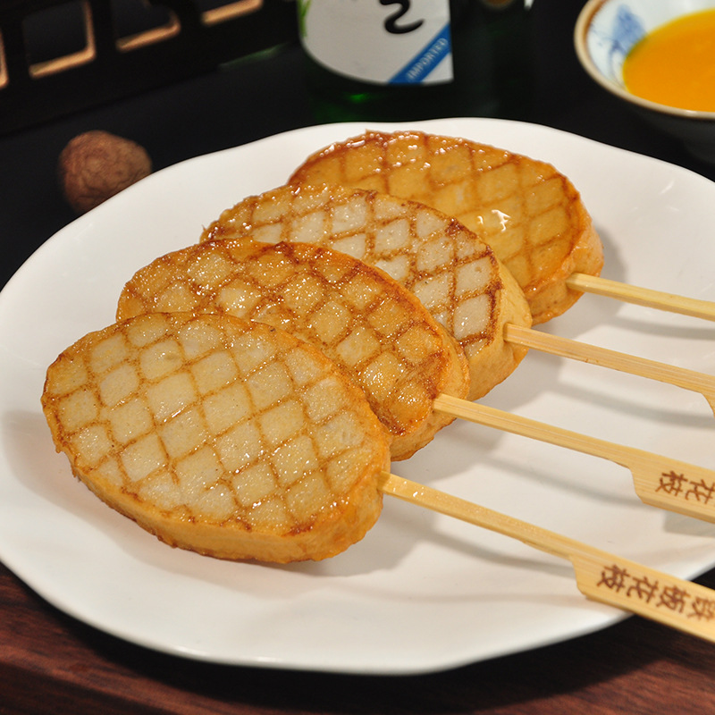 Baiteng Iron Grilled Flower Branch 420g/10 Pieces Kanto-style Cooking Ingredients Commercial Home Korean Style Meatballs Taiwanese Combination