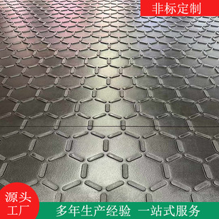 Polyethylene Paving Board Construction Site Temporary Pe Load-Bearing Plastic Board Coal Mine Underground Tunnel Flame Retardant Double Anti-Roadbed Board