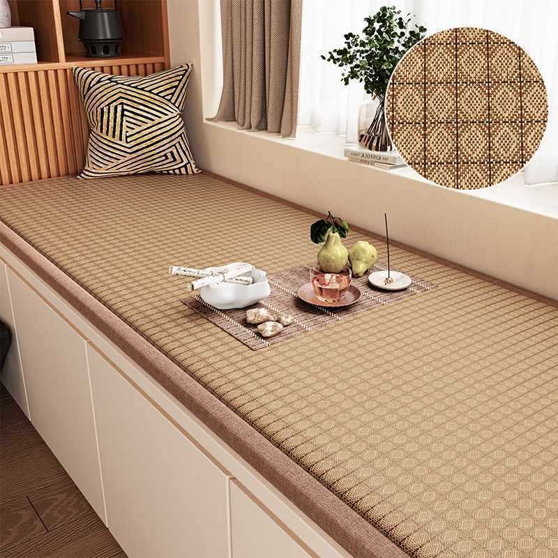 Balcón ventana flotante cojín de arroz se puede personalizar cojín de ventana flotante cojín de sillón de ventana cuatro estaciones engrosado nuevo dormitorio cojín de caña