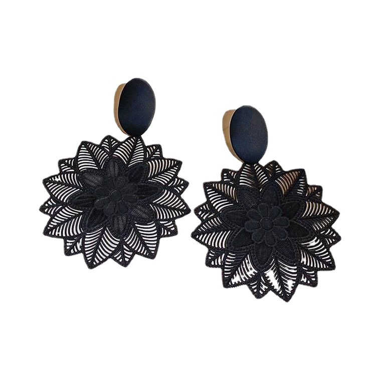 7g Weight No Inlaid Inlay Material Fashion Geometric Plating Alloy No Inlaid Drop Earrings