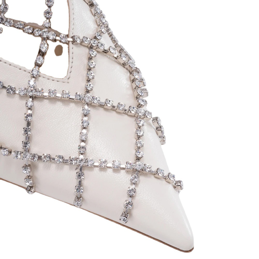 AliExpress rhinestone caliente tobillera europeo y americano malla borla tobillera Accesorios de playa tobillera