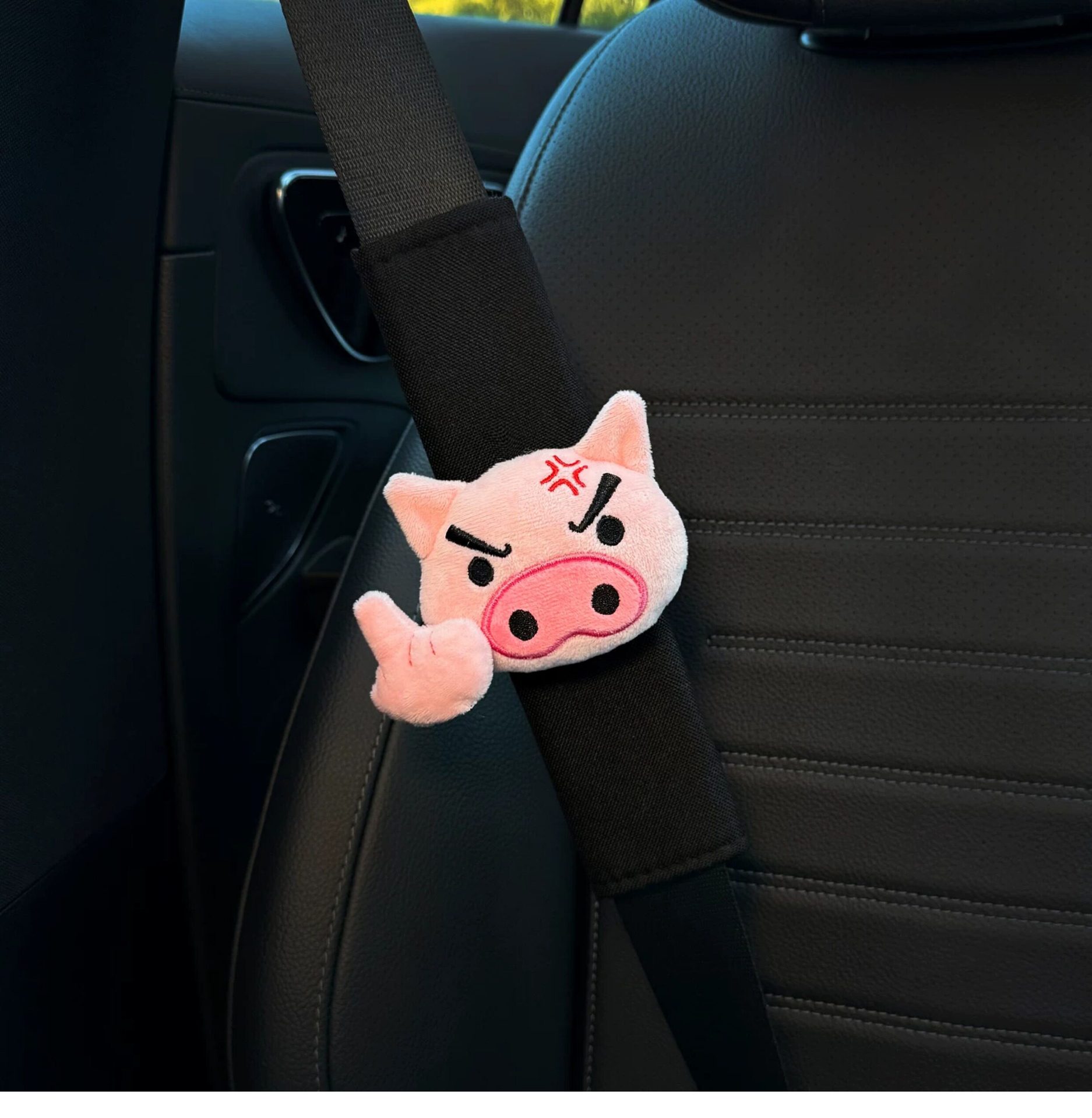 2026 New Car Seatbelt Shoulder Pads, Car Interior Seatbelt Decoration, Anti-Wear Clothing, Cute Couple Set